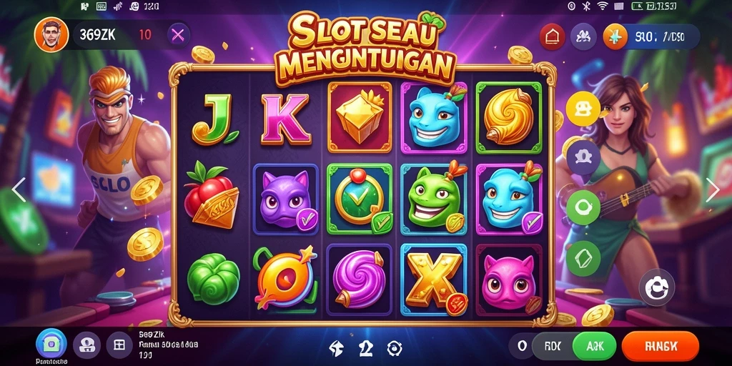 Screenshot menunjukkan gameplay mendebarkan dari permainan Slot 369ZK.