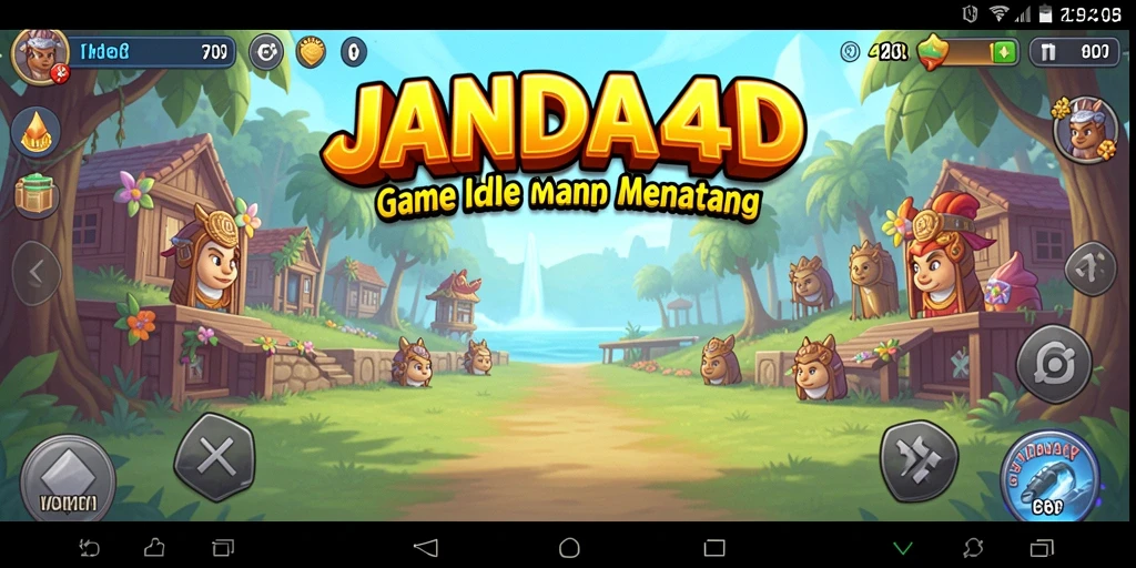 Tampilan gameplay JANDA4D yang menarik dan penuh warna.