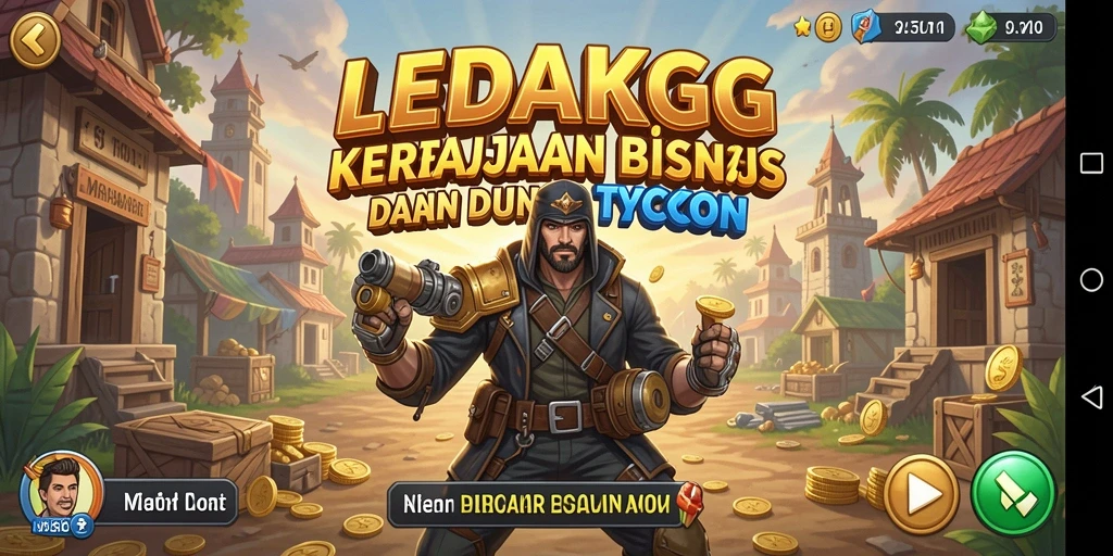 Tampilan gameplay LEDAKGG yang menantang dan interaktif.