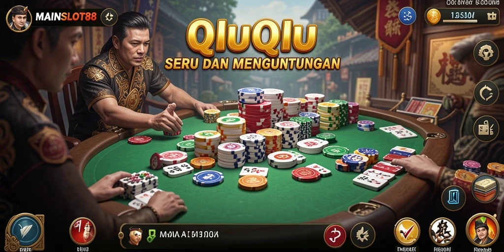Tampilan gameplay seru di MAINSLOT88 QiuQiu.