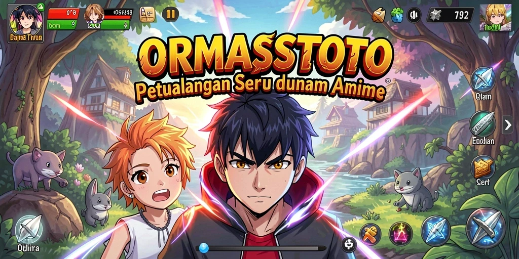 Tampilan gameplay seru dan penuh warna dalam ORMASSTOTO.