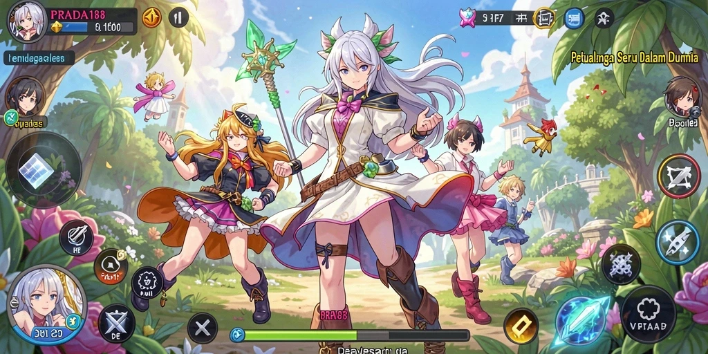 Tampilan menakjubkan dari gameplay PRADA188 yang penuh aksi.
