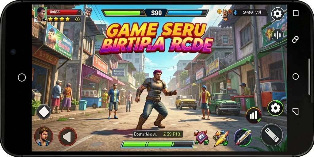 Screenshot gameplay S80 menampilkan aksi seru dalam permainan Arcade.