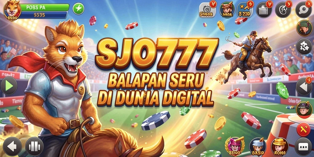Tampilan gameplay SJO777 yang mendebarkan dan penuh aksi.